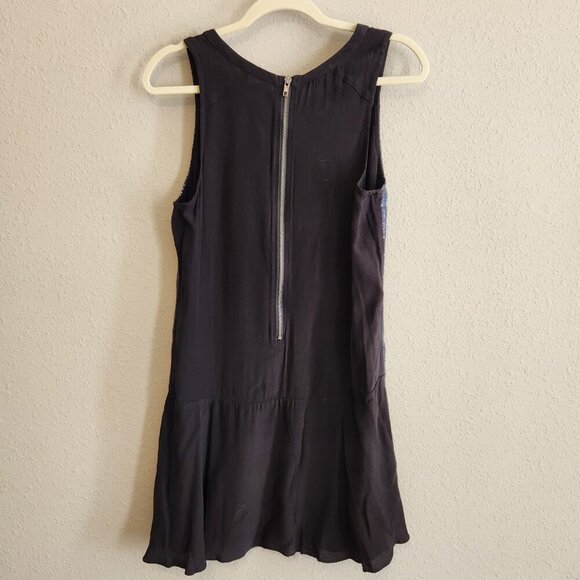 Sanctuary Sequin Studio Dress Gunmetal Size Medium - Picture 8 of 11